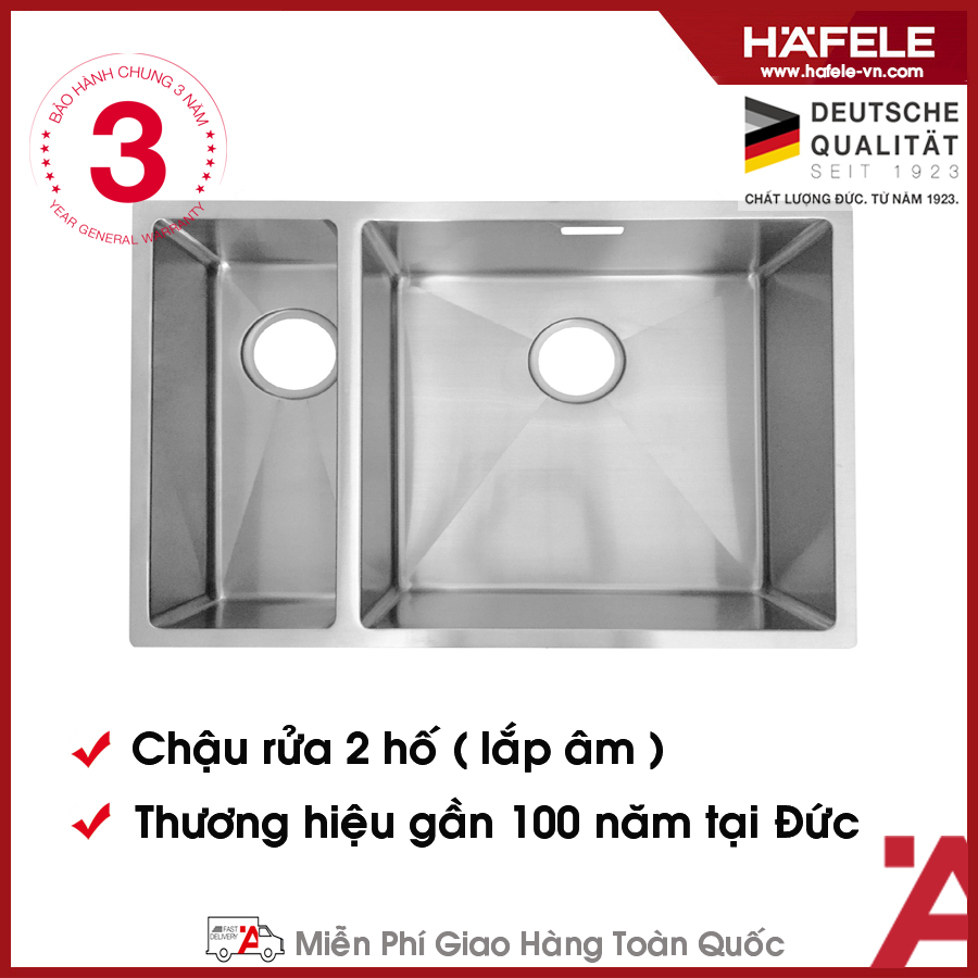 Chậu Rửa Inox Hafele 567.24.087