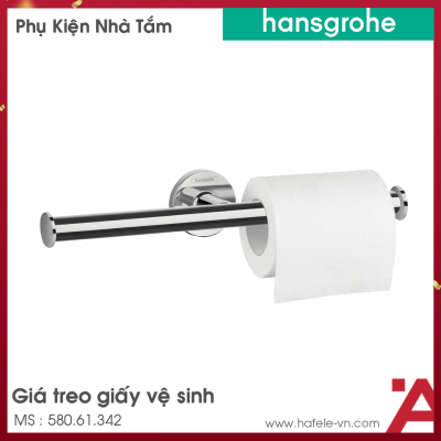 Giá Treo Giấy Vệ Sinh Đôi Logis Hansgrohe 580.61.342