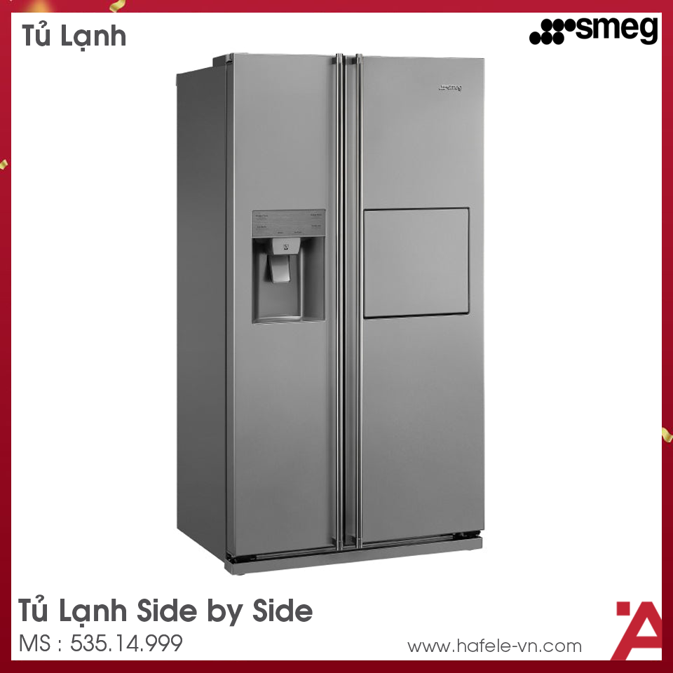 Tủ Lạnh Smeg SBS662X 535.14.999