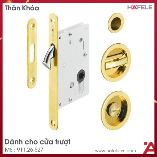 Thân Khóa Cho Cửa Trượt Hafele 911.26.527