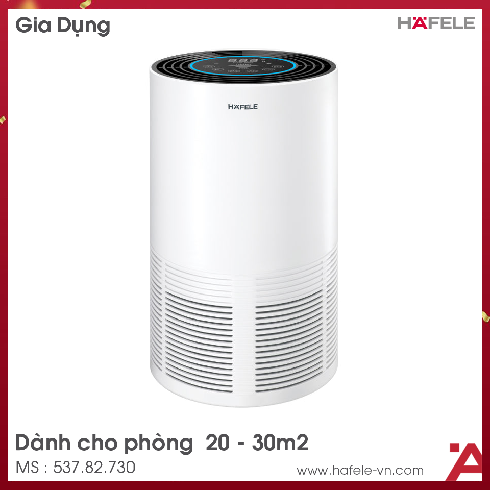 Máy Lọc Không Khí Phòng 20-30m² HSP-8116U Hafele 537.82.730