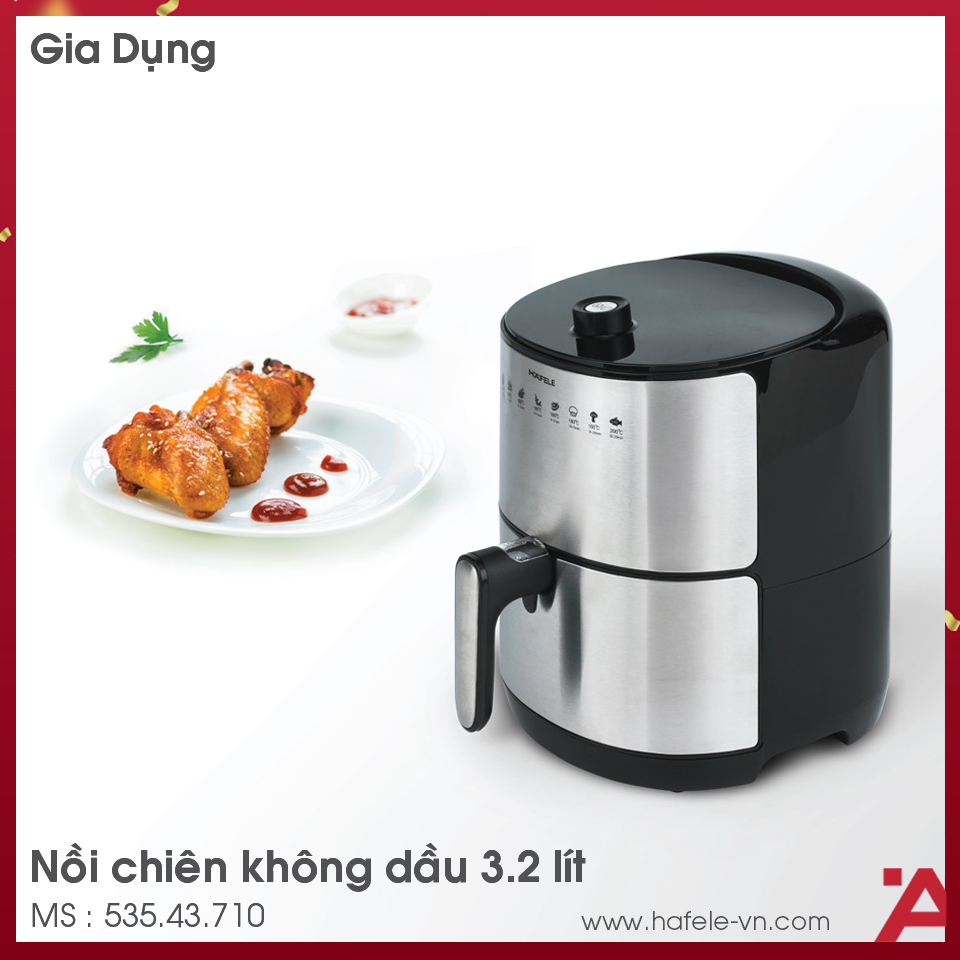 Nồi Chiên Không Dầu AF-68A Hafele 535.43.710