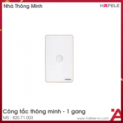 Công Tắc Đèn Thông Minh 1 Gang Hafele 820.71.003