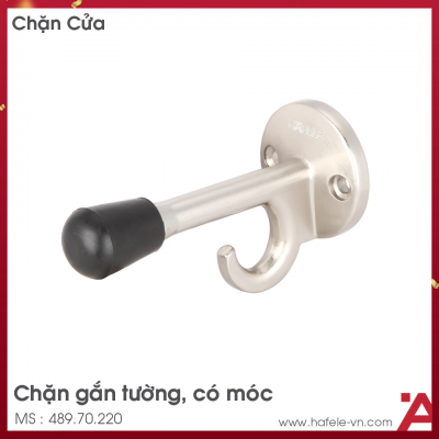 Chặn Cửa Gắn Tường Có Móc Hafele 489.70.220