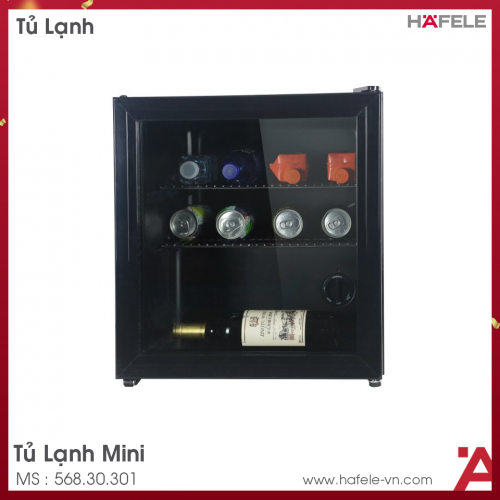 Tủ Lạnh Mini Cửa Kính HC-M48G Hafele 568.30.301