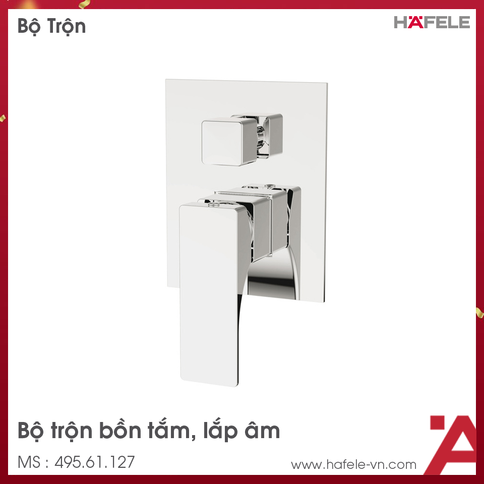 Bộ Trộn Âm 2 Đường Nước Regal Hafele 495.61.127