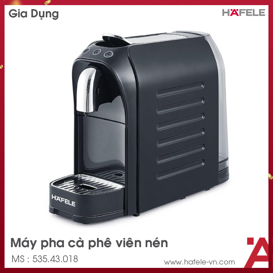 Máy Pha Cà Phê Dạng Viên HE-BMM018 Hafele 535.43.018