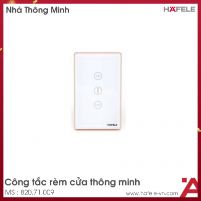 Công Tắc Rèm Cửa Thông Minh HSL-CS01W Hafele 820.71.009