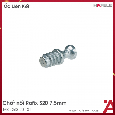 Chốt Nối Rafix S20 7.5mm Hafele 263.20.131