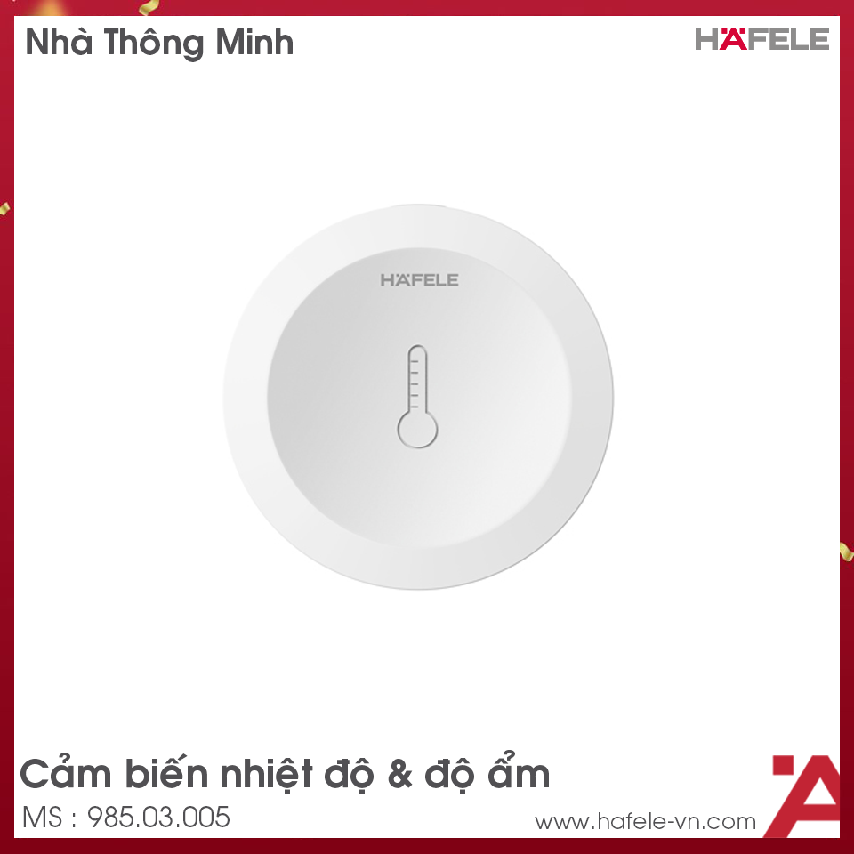 Cảm Biến Nhiệt Độ & Độ Ẩm HSL-THS01 Hafele 985.03.005