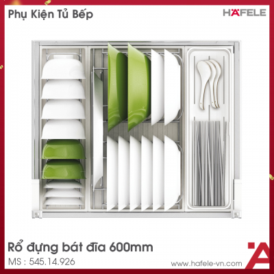 Rổ Đựng Bát Đĩa 600mm Hafele 545.14.926