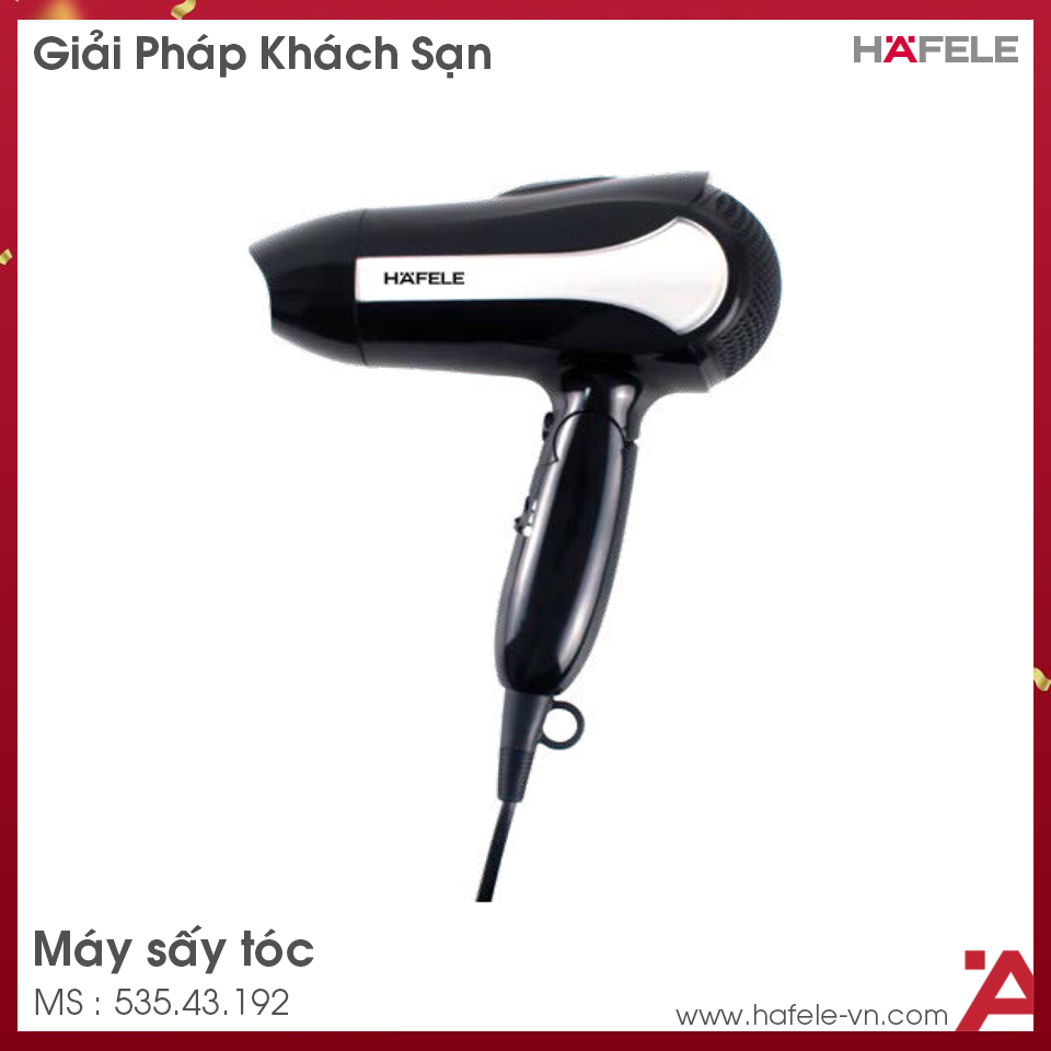 Máy Sấy Tóc Màu Đen Hafele 535.43.192