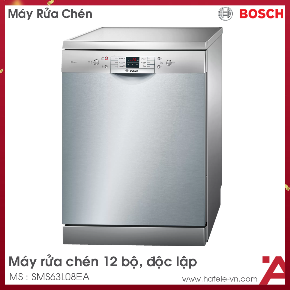 Máy Rửa Chén Độc Lập Bosch HMH.SMS63L08EA