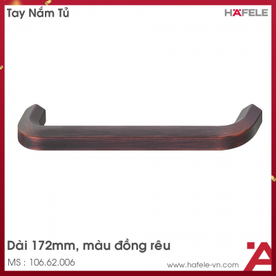 Tay Nắm Tủ 172mm H1710 Hafele 106.62.006