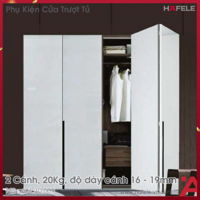 Phụ Kiện Cửa Trượt Tủ Slido Fold 20VF Hafele 401.30.009