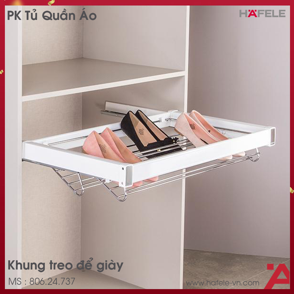 Khung Treo Kệ Giày 900mm Premio Hafele 806.24.737