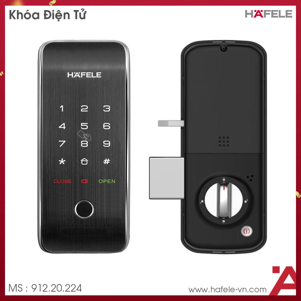 Khóa Điện Tử ER5100 Hafele 912.20.224