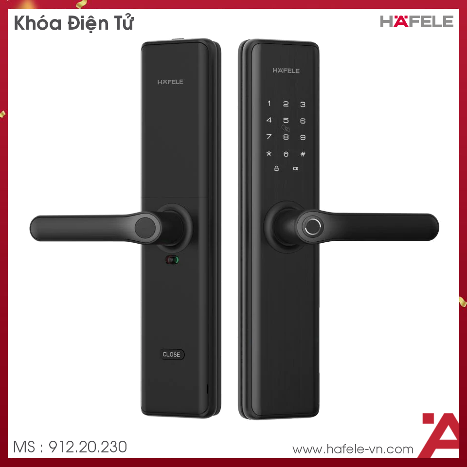 Khóa Điện Tử DL7600 Hafele 912.20.230