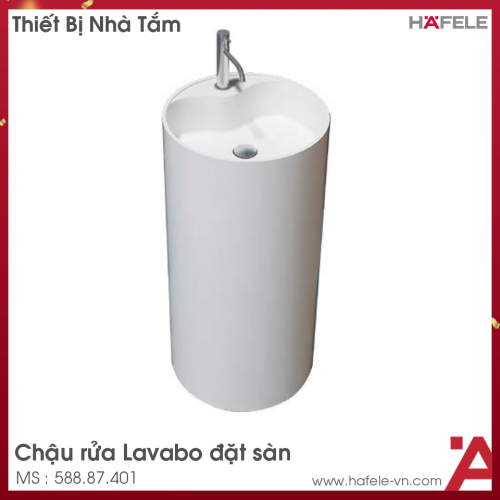 Chậu Lavabo Đặt Sàn HVN3009 Hafele 588.87.401