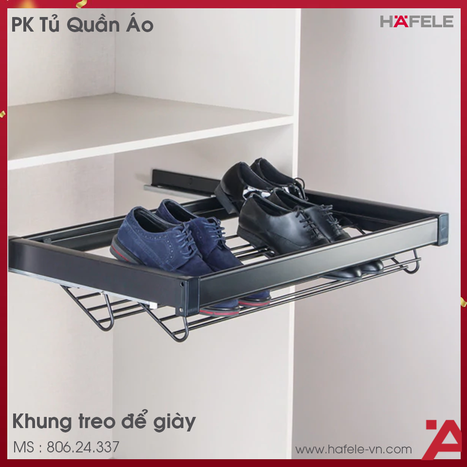 Khung Treo Kệ Giày 900mm Premio Hafele 806.24.337