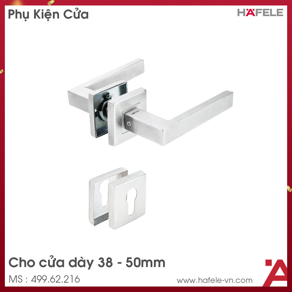 Tay Nắm Gạt Có Nắp Che Hafele 499.62.216