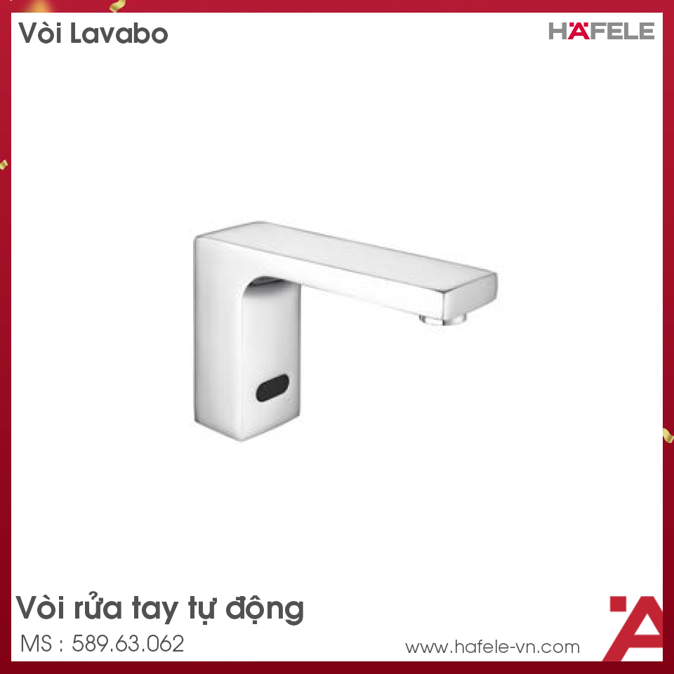 Vòi Rửa Tay Tự Động H-123 Hafele 589.63.062