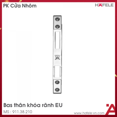 Bas Thân Khóa Cửa Nhôm Rãnh EU Hafele 911.38.210