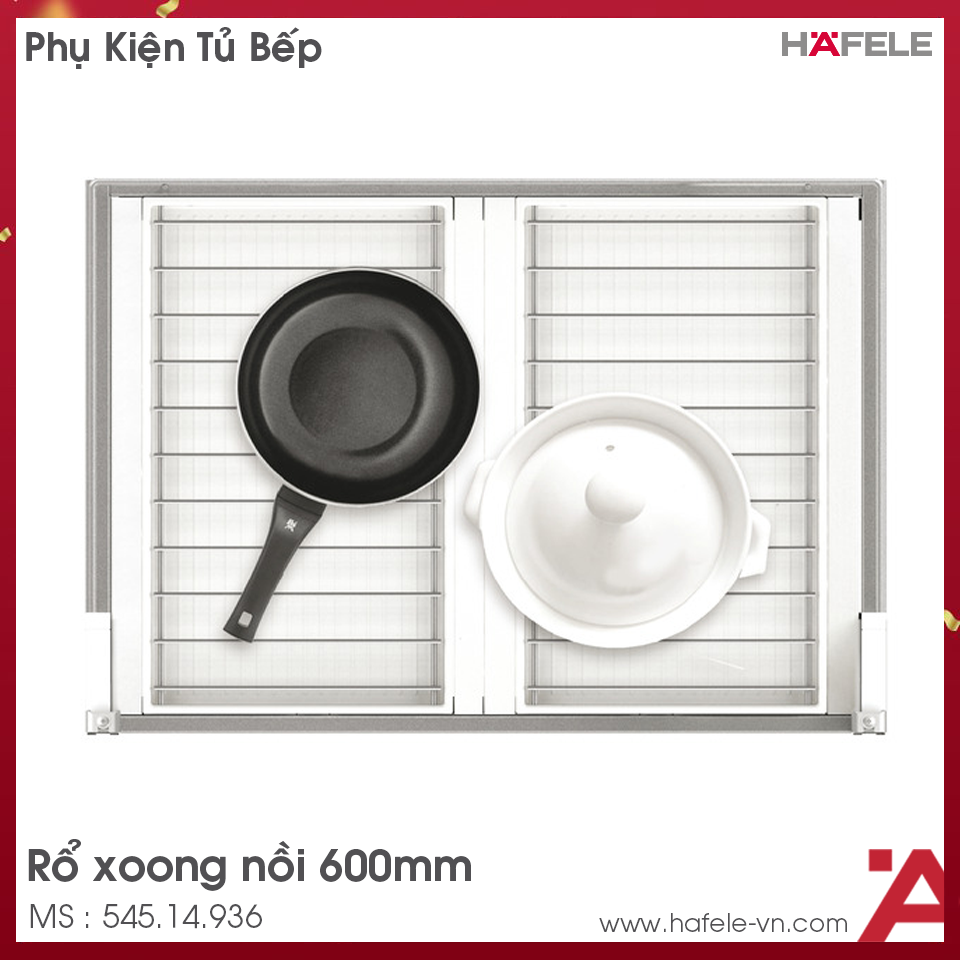 Rổ Đựng Xoong Nồi 600mm Hafele 545.14.936
