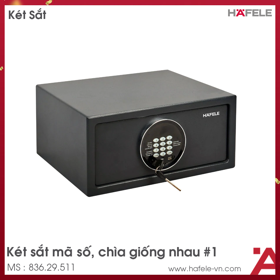Két Sắt Mở Trước SB-600 Hafele 836.29.511