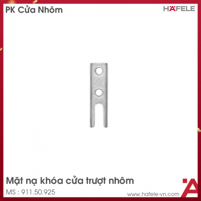 Mặt Nạ Khóa Cửa Trượt Nhôm Hafele 911.50.925