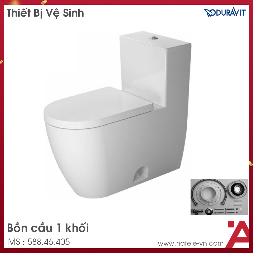 Bồn Cầu Duravit Một Khối Me By Starck Hafele 588.46.405