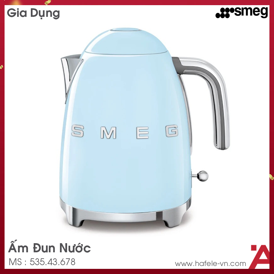 Ấm Đun Nước Thập Niên 50 Smeg KLF03PBEU 535.43.678