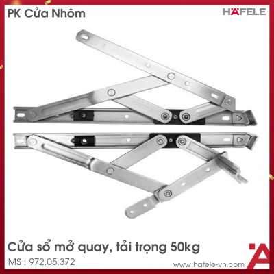 Bản Lề Chữ A Cửa Nhôm 50Kg Hafele 972.05.372