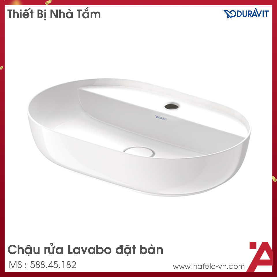Chậu Rửa Lavabo Luv 600 Duravit 588.45.182