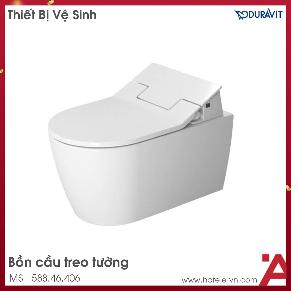 Bồn Cầu Treo Tường Me By Starck Duravit 588.46.406