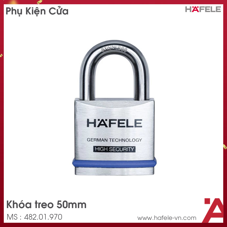 Khóa Treo Hafele 50mm Hafele 482.01.970