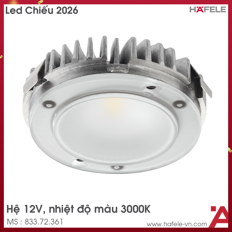 Đèn Loox Led 2026 3000K Hafele 833.72.361