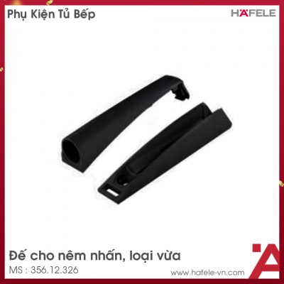 Nắp Che Và Đế Cho Nêm Nhấn Loại Vừa Hafele 356.12.326