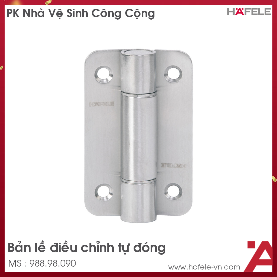 Bản Lề WC Điều Chỉnh Tự Đóng Hafele 988.98.090
