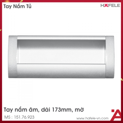 Tay Nắm Tủ Âm 173mm Hafele 151.76.923