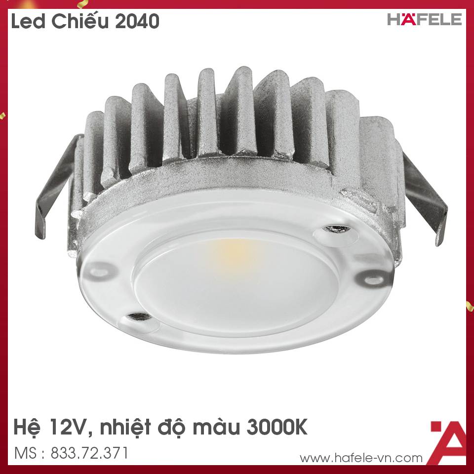 Đèn Led Chiếu 2040 Hệ 12V Hafele 833.72.371
