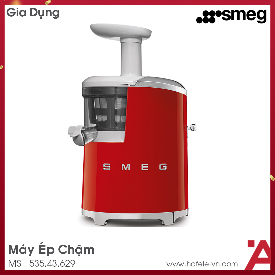 Máy Ép Chậm Smeg SJF01RDEU 535.43.629