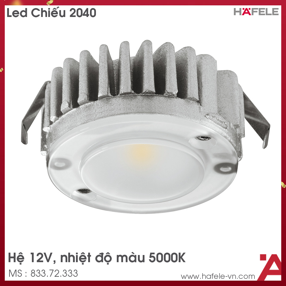 Đèn Led Chiếu 2040 Hệ 12V Hafele 833.72.333
