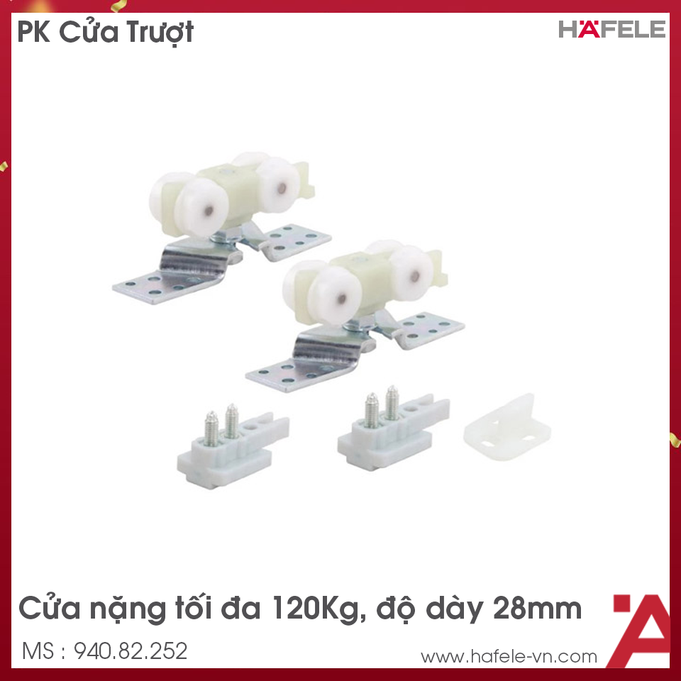 Phụ Kiện Cửa Trượt Slido Classic 120P Hafele 940.82.252