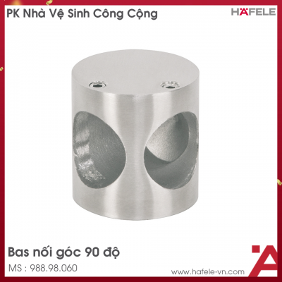 Bas Nối Góc 90º Nhà Vệ Sinh Công Cộng Hafele 988.98.060