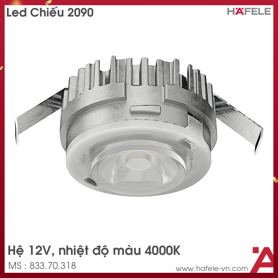 Đèn Led Chiếu 2090 Hệ 12V Hafele 833.70.318