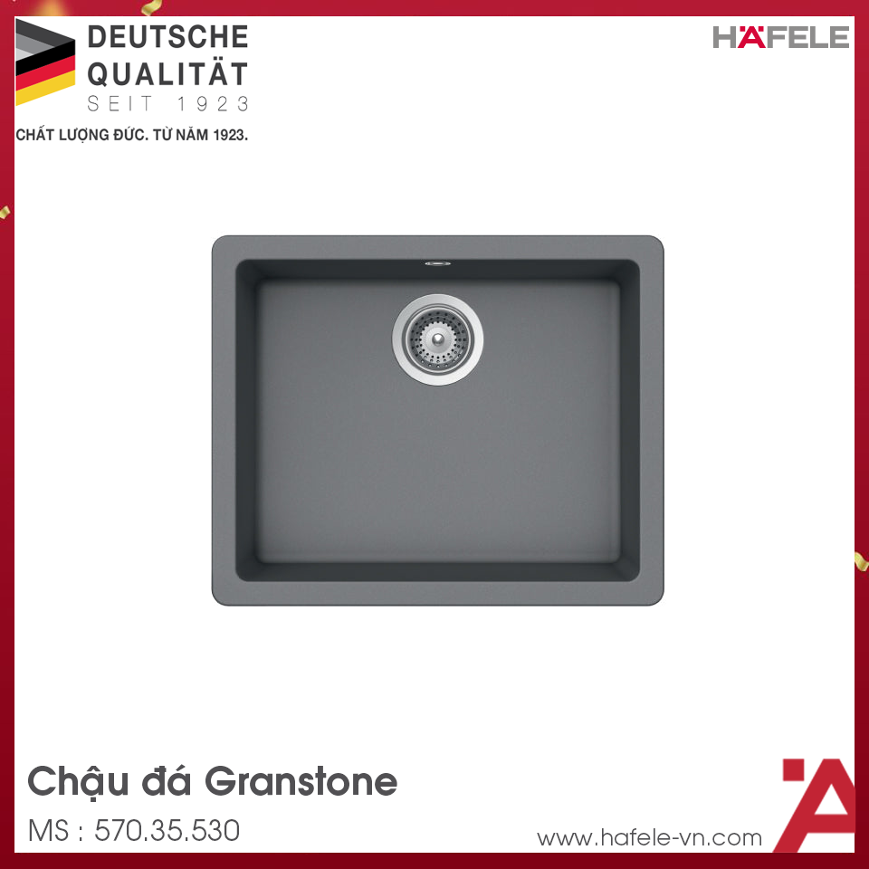 Chậu Rửa Chén HS19-GEN1S60 Hafele 570.35.530