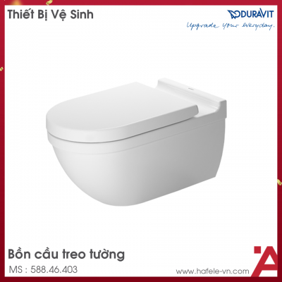 Bồn Cầu Treo Tường Duravit Starck 3 Hafele 588.46.403