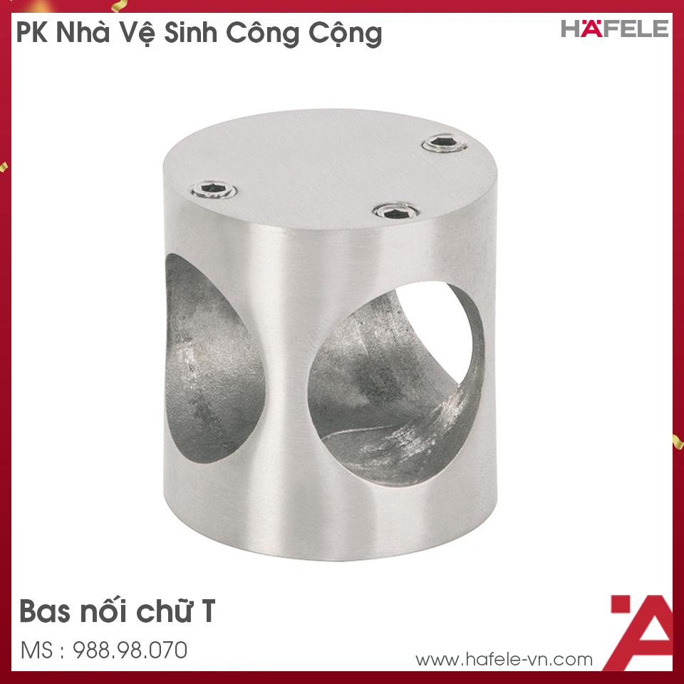 Bas Nối Chữ T Nhà Vệ Sinh Công Cộng Hafele 988.98.070