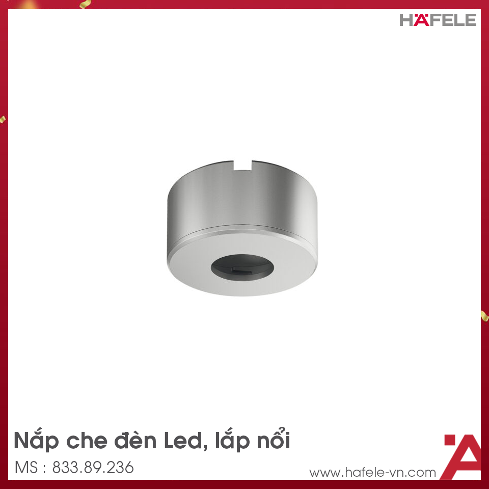 Nắp Che Đèn Led Lắp Nổi Hafele 833.89.236